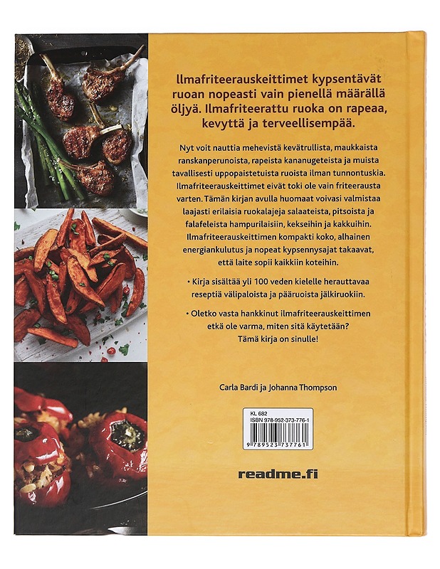 Airfryer keittokirja : rapeaa, kevyttä, terveellisempää - Thompson, Johanna - Ruokakirjat - 10105445312 - 1