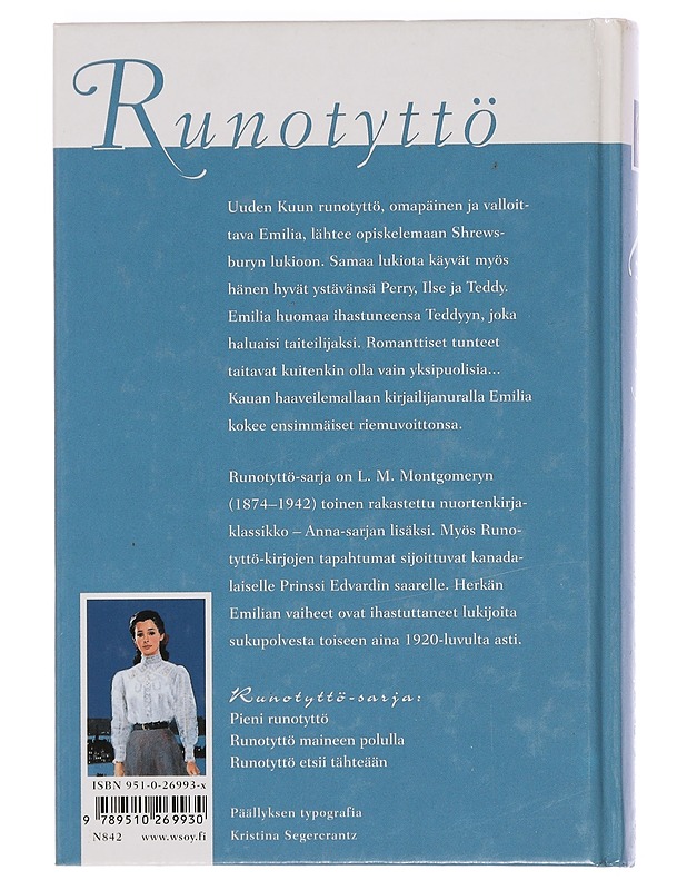 Runotyttö maineen polulla - Montgomery, L. M. - Romaanit ja novellit - 10105445320 - 1