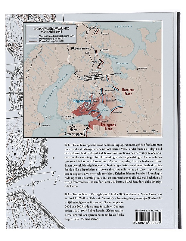 De militära operationerna : de finska krigen 1939-45 - Raunio, Ari - Historiakirjat - 10105445336 - 1