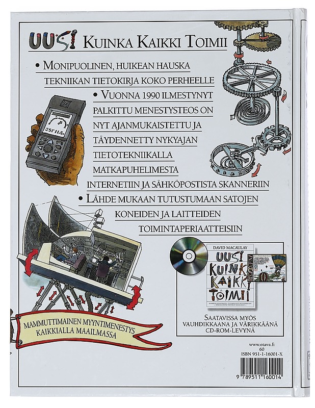 Uusi kuinka kaikki toimii - Macaulay, David - Tietokirjat ja oppaat - 10105445351 - 1