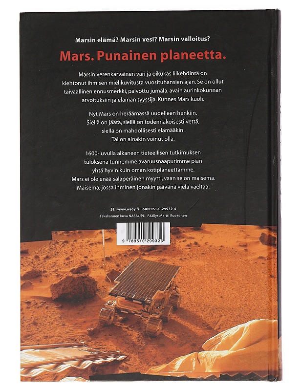 Mars : myytistä maisemaksi - Hotakainen, Markus - Tietokirjat ja oppaat - 10105445381 - 1