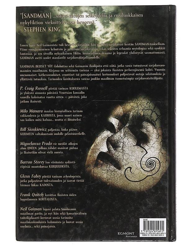 Ikuiset yöt - Gaiman, Neil - Fantasia- ja scifi - 10105445384 - 1