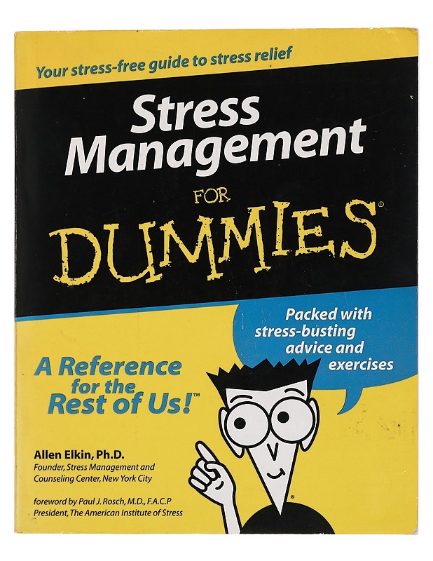Stress Management for Dummies - Allen Elkin - Harrastekirjat - 10105445485 - 0