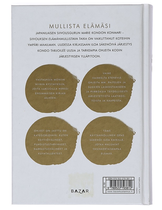 KonMari : iloa säkenöivä järjestys - Kondo, Marie - Tietokirjat ja oppaat - 10105445508 - 1