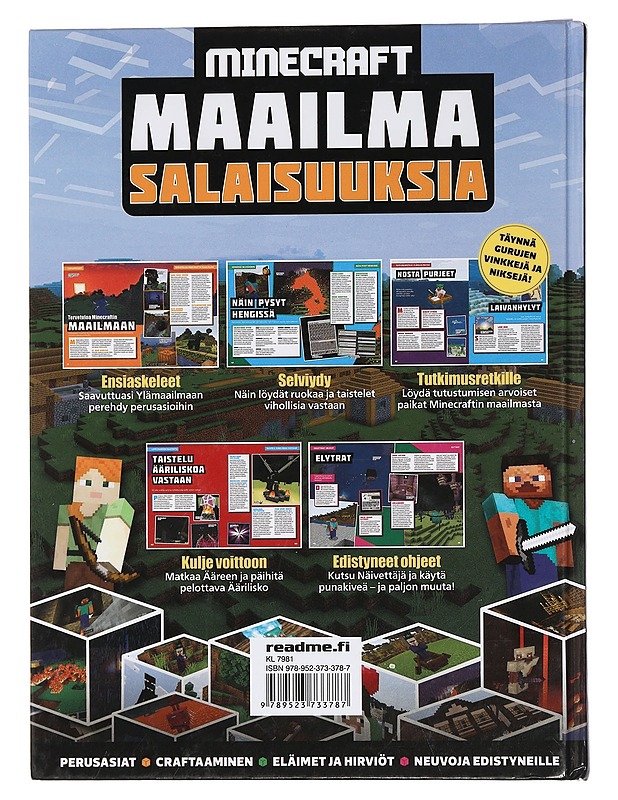Minecraft-maailma : salaisuuksia - Oja, Anna - Nuorten kirjat - 10105445513 - 1