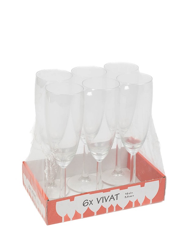 VIVAT kuohuviinilasi, 6 kpl - Lasit - 10105445531 - 0