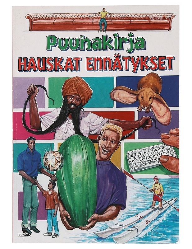 Puuhakirja : hauskat ennätykset - Lastenkirjat - 10105445538 - 0