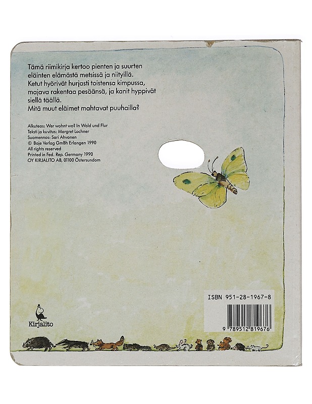 Elämää metsissä ja niityillä - Lochner, Margret - Lastenkirjat - 10105445563 - 1