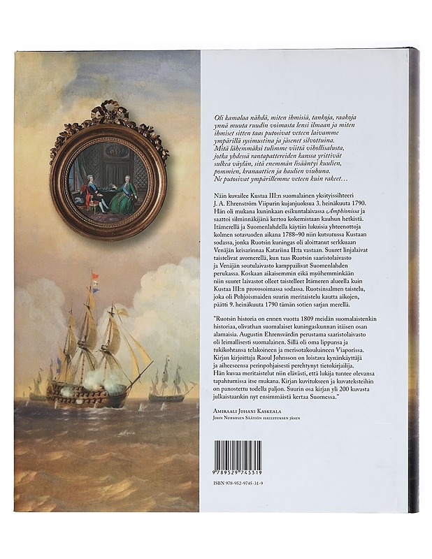 Kustaa III ja suuri merisota : taistelut Suomenlahdella 1788-1790 - Johnsson, Raoul - Historiakirjat - 10105445600 - 1
