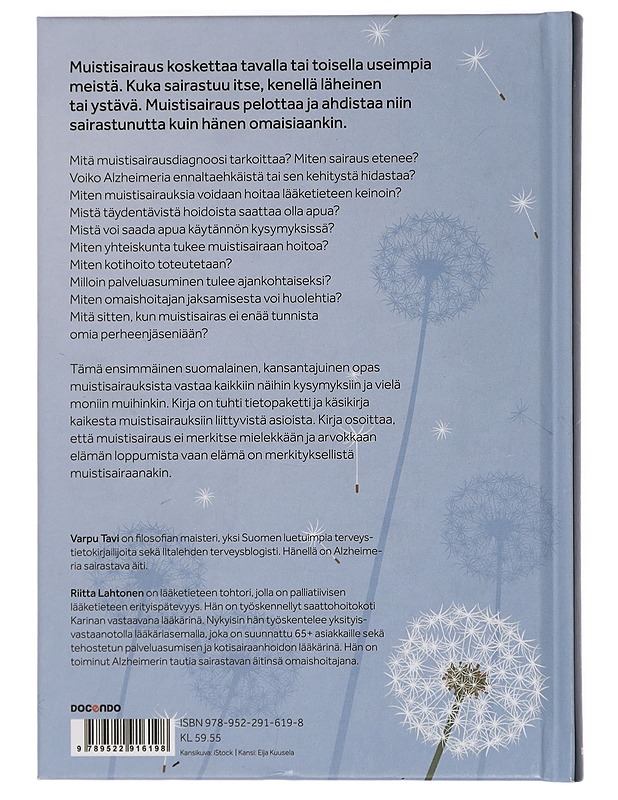 Muistisairaan selviytymisopas - Tavi, Varpu - Tietokirjat ja oppaat - 10105445610 - 1