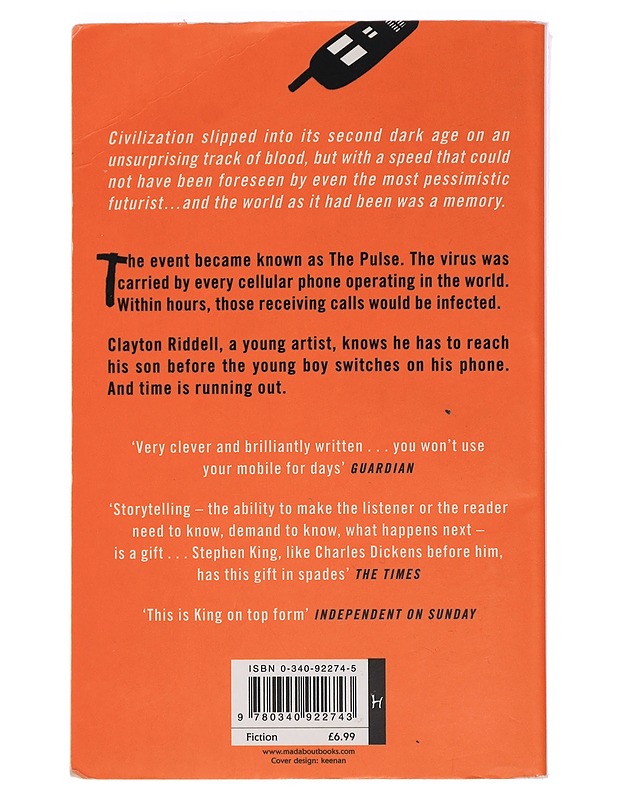 The Cell - Stephen King - Jännitys ja dekkarit - 10105445664 - 1