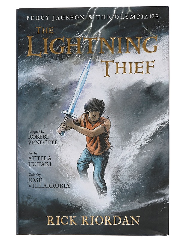 The Lightning Thief: Percy Jackson & The Olympians Book One - Rick Riordan - Sarjakuvat - 10105445690 - 0