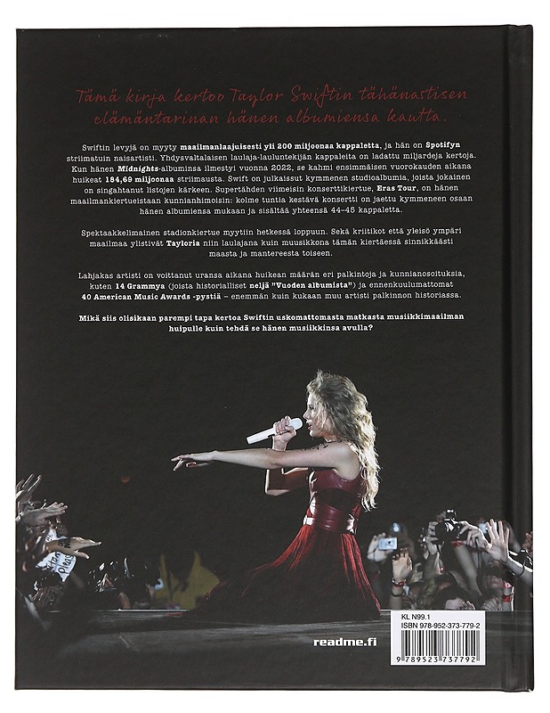 Taylor Swift : supertähti - McHugh, Carolyn - Elämäkerrat ja muistelmat - 10105445711 - 1