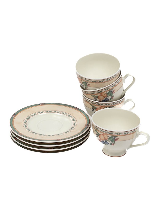 HEINRICH WINTERLING teekuppisetti, 8 osaa - Lautaset ja kulhot - 10105445732 - 2