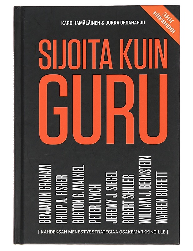 Sijoita kuin guru - Hämäläinen, Karo - Tietokirjat ja oppaat - 10105445733 - 0