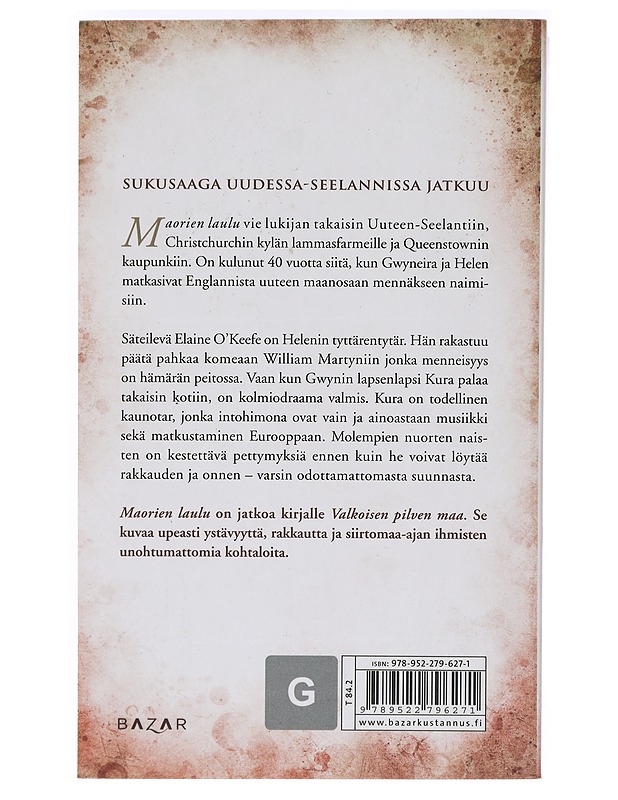 Maorien laulu - Lark, Sarah - Romaanit ja novellit - 10105445792 - 1