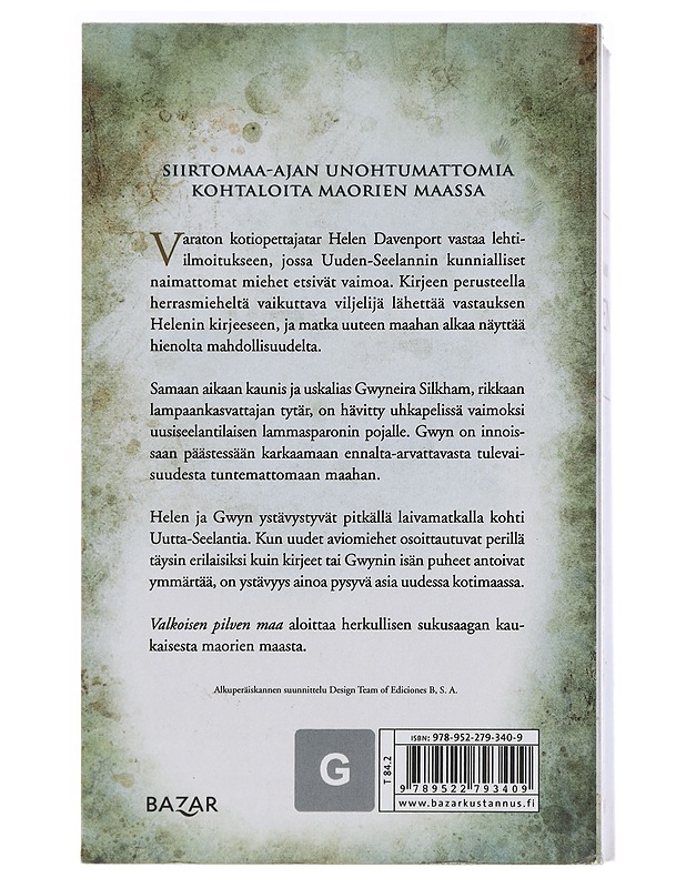 Valkoisen pilven maa - Lark, Sarah - Romaanit ja novellit - 10105445795 - 1