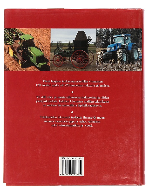 Traktorit : yli 220 mallia eri maista - Williams, Michael - Historiakirjat - 10105445804 - 1