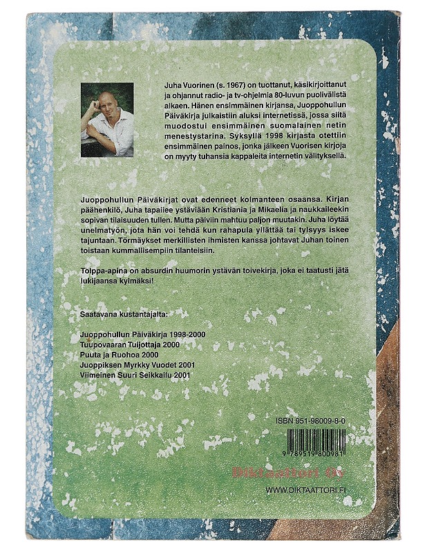 Tolppa-apina - Juha Vuorinen - Romaanit ja novellit - 10105445807 - 1