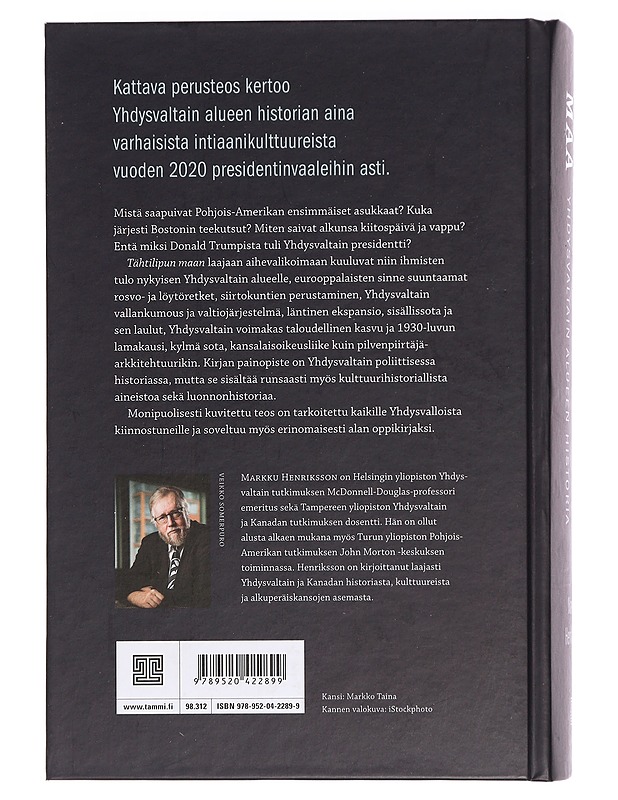 Tähtilipun maa : Yhdysvaltain alueen historia - Henriksson, Markku - Historiakirjat - 10105445811 - 1