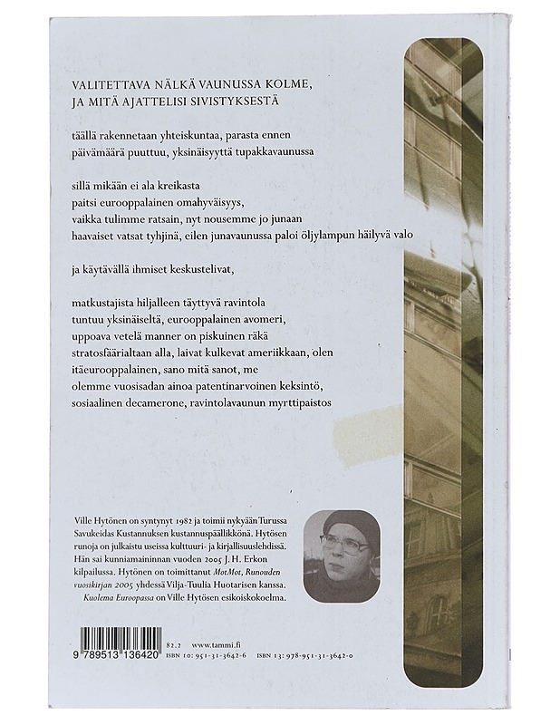 Kuolema Euroopassa - Hytönen, Ville - Runot ja näytelmät - 10105445827 - 1
