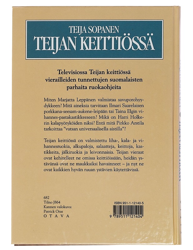 Teijan keittiössä - Teija Sopanen - Ruokakirjat - 10105445829 - 1