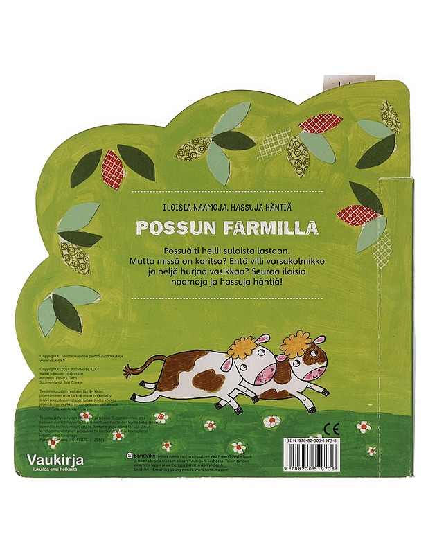 Possun farmilla : iloisia naamoja, hassuja häntiä - Lastenkirjat - 10105445837 - 1