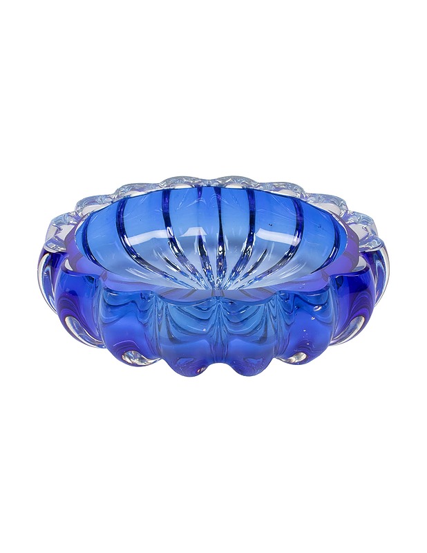 Sininen lasikulho - Koriste-esineet - 10105445856 - 0