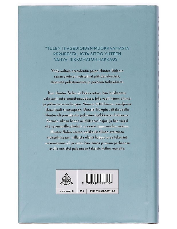 Kauniita asioita - Biden, Hunter - Elämäkerrat ja muistelmat - 10105445872 - 1