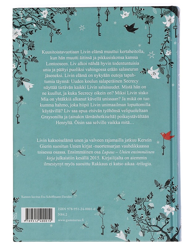 Vala : unien toinen kirja - Gier, Kerstin - Fantasia- ja scifi - 10105445882 - 1