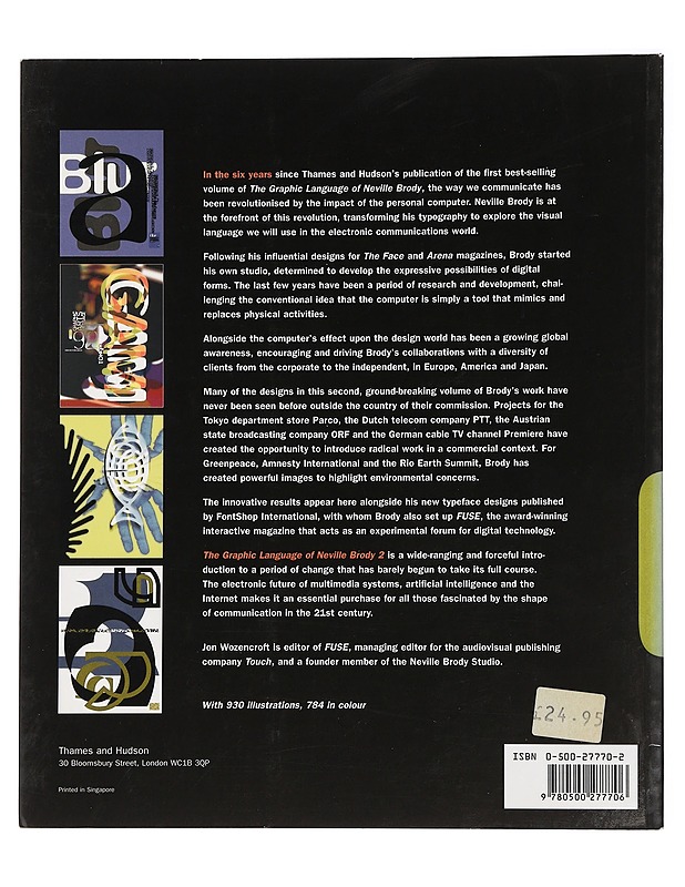 The Graphic Language of Neville Brody : 2 - Jon Wozencroft - Tietokirjat ja oppaat - 10105445899 - 1