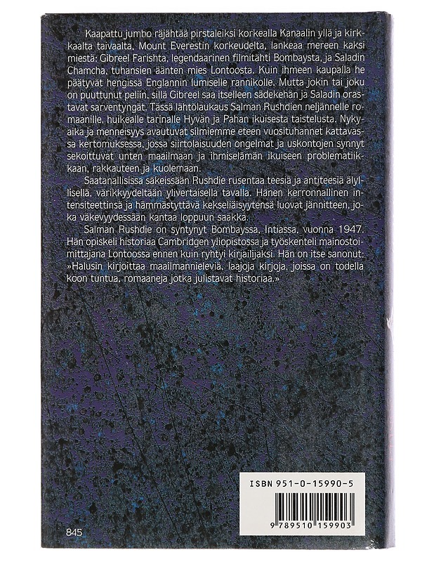 Saatanalliset säkeet - Rushdie, Salman - Romaanit ja novellit - 10105445963 - 1