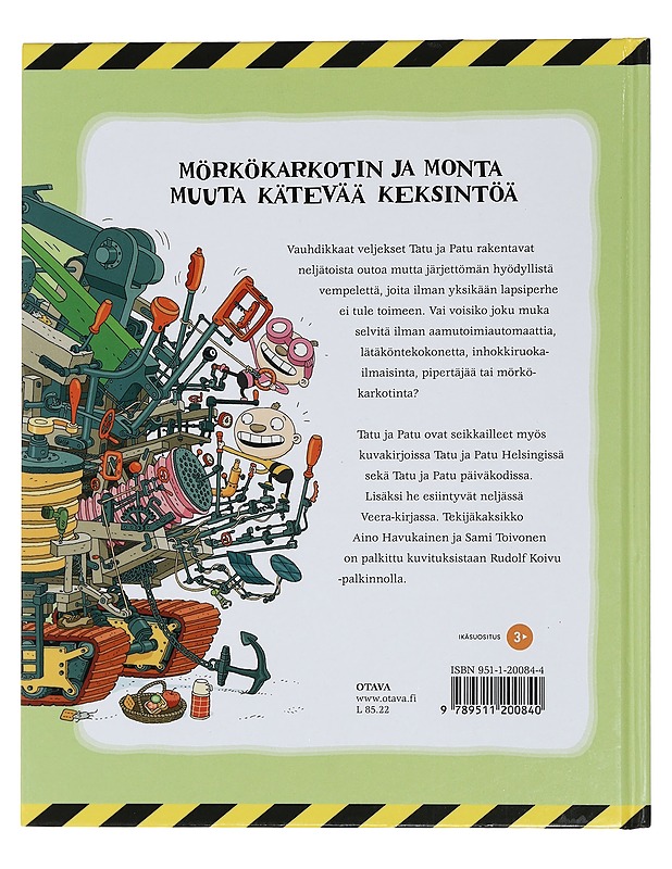 Tatun ja Patun oudot kojeet - Havukainen, Aino, Toivonen, Sami - Lastenkirjat - 10105445967 - 1
