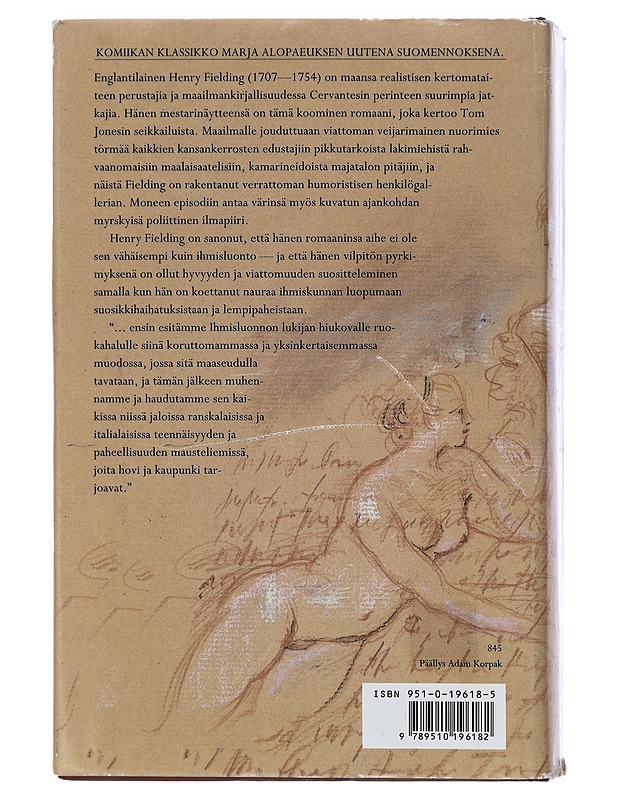 Tom Jones - Fielding, Henry - Romaanit ja novellit - 10105445973 - 1