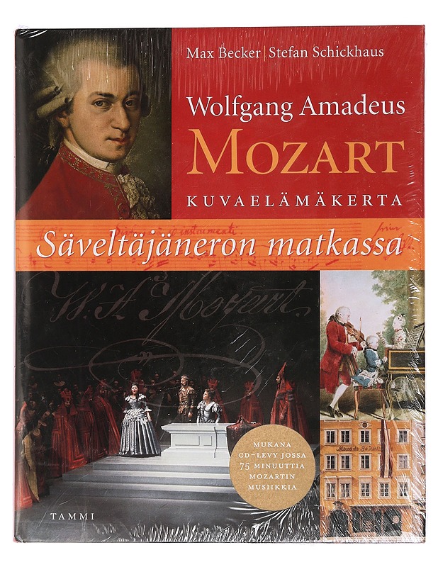 Wolfgang Amadeus Mozart : kuvaelämäkerta - Becker, Max - Elämäkerrat ja muistelmat - 10105445983 - 0