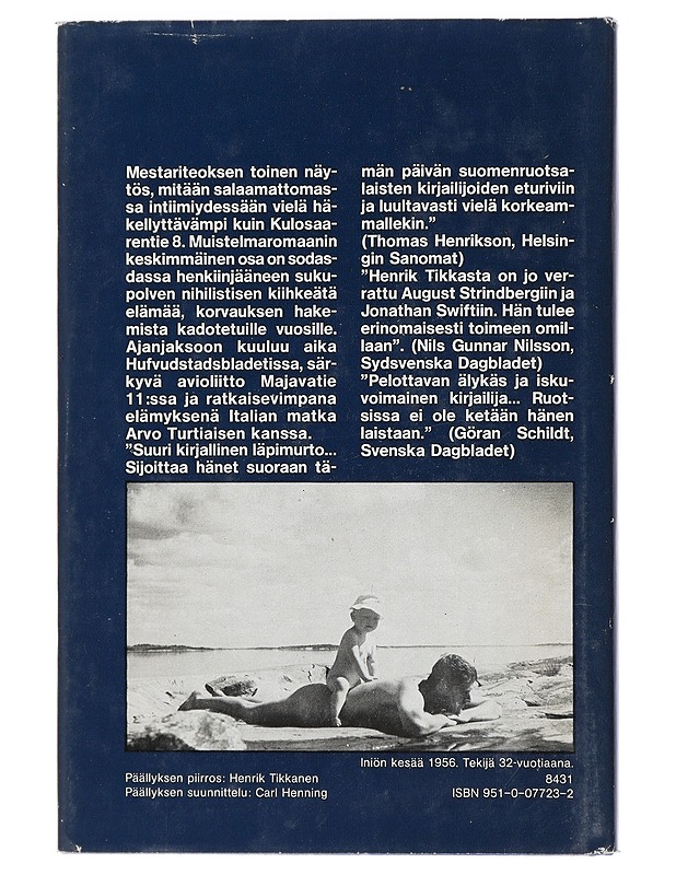 Henrik Tikkanen - Majavatie 11 Herttoniemi - Kaunokirjallisuus - 10105446023 - 1