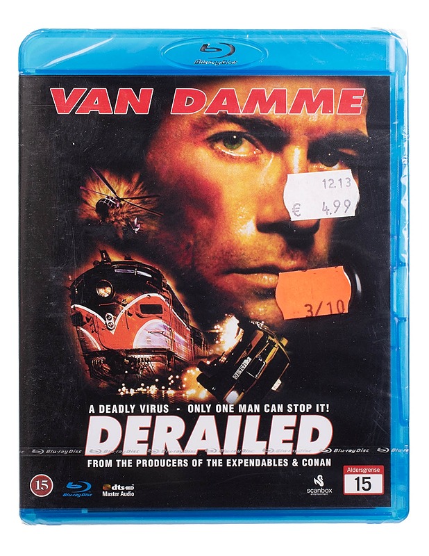 Derailed - Vaara Kulkee Kiskoilla - Blu-Ray - Blu-ray-levyt - 10105446060 - 0