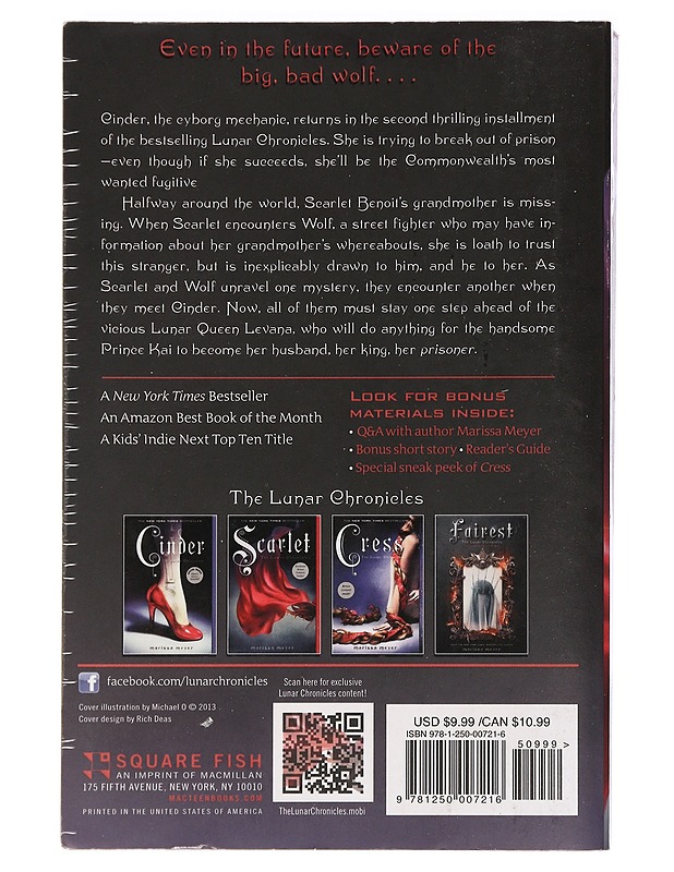 Scarlet - Meyer, Marissa - Fantasia- ja scifi - 10105446068 - 1