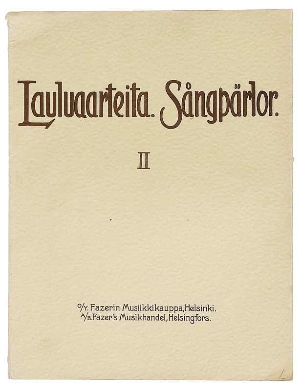 Lauluaarteita. Sängpärlor Vihko II  Häft - Harrastekirjat - 10105446100 - 0