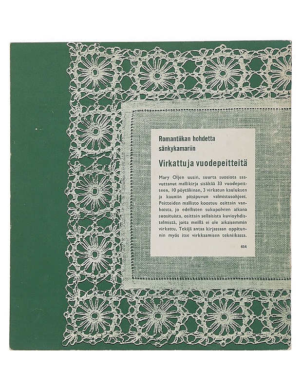 Mary Olki - Uusi Pitsikirja : 224 kuvaa - Harrastekirjat - 10105446101 - 1