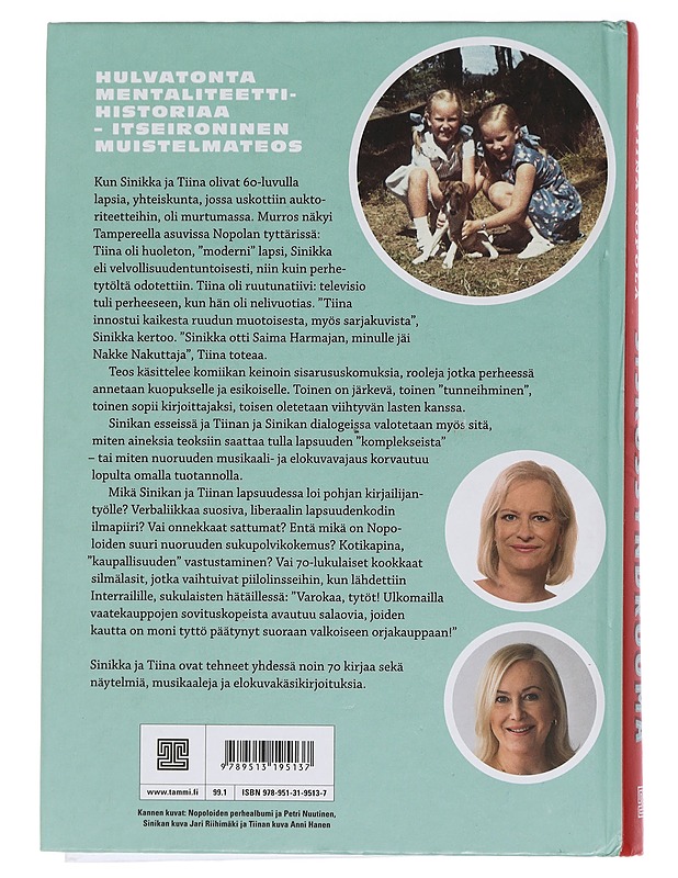 Siskossyndrooma : 60-luku kasvatti meidät - Nopola, Sinikka - Elämäkerrat ja muistelmat - 10105446104 - 1