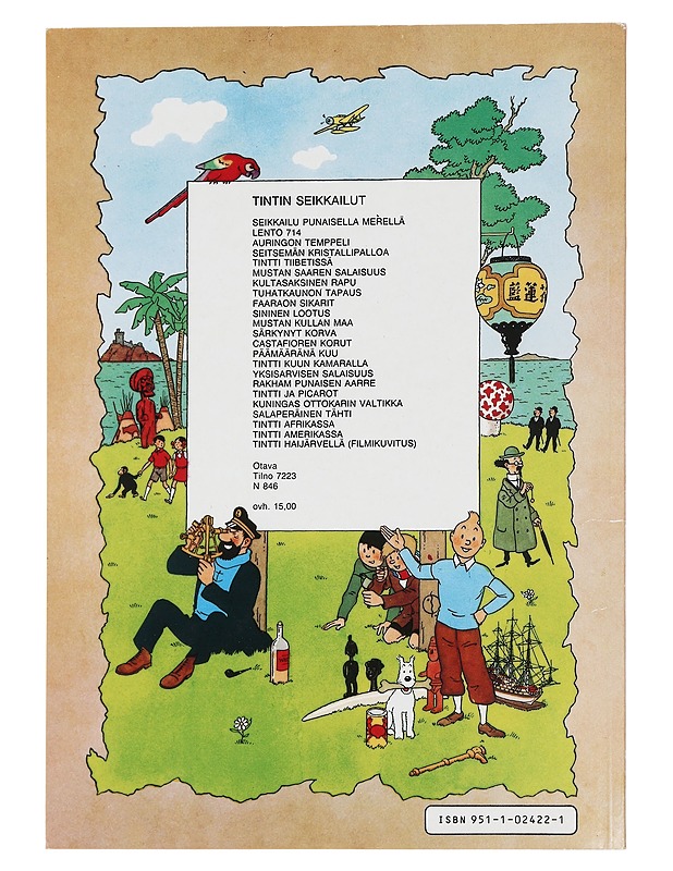 Rakham Punaisen aarre - Hergé - Sarjakuvat - 10105446131 - 1