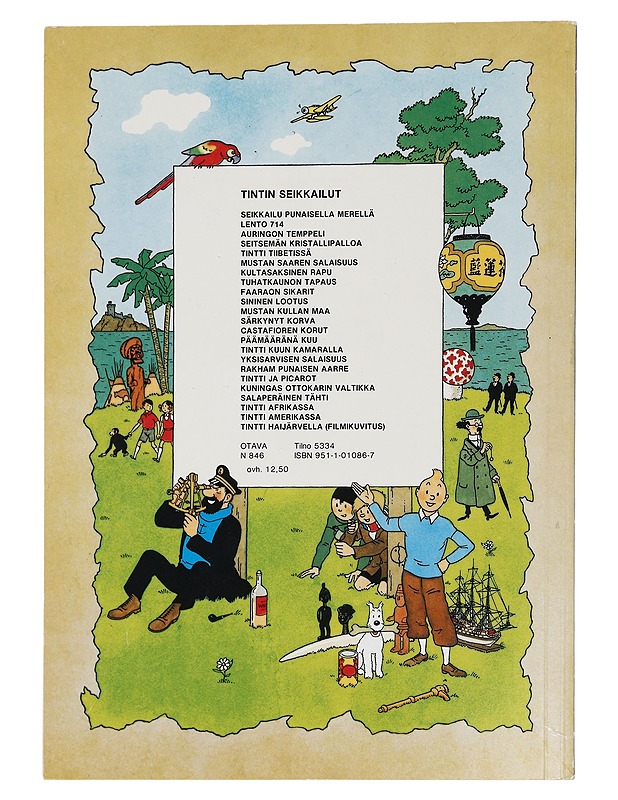 Sininen Lootus - Hergé - Sarjakuvat - 10105446135 - 1