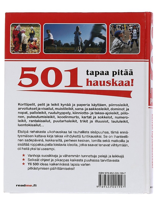 501 peliä joita on pelattava edes kerran lapsuudessaan - Becks, Reija - Lastenkirjat - 10105446138 - 1