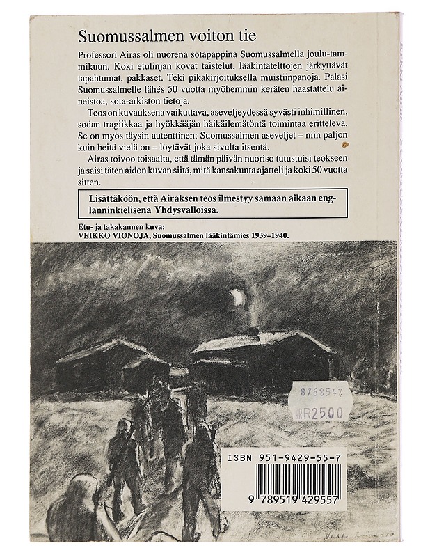 Suomussalmen voiton tie - Airas, Erkki - Elämäkerrat ja muistelmat - 10105446149 - 1