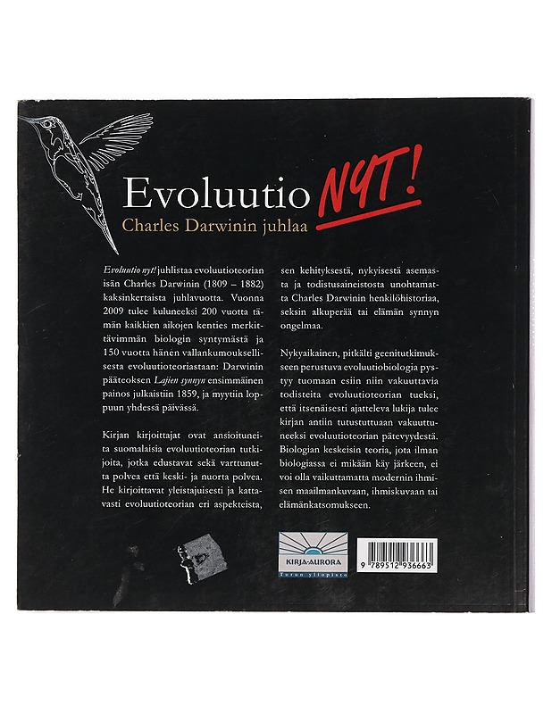Evoluutio NYT! : Charles Darwinin juhlaa - Portin, Petter - Elämäkerrat ja muistelmat - 10105446152 - 1