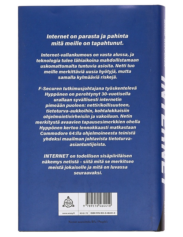 Internet - Mikko Hyppönen - Elämäkerrat ja muistelmat - 10105446163 - 1
