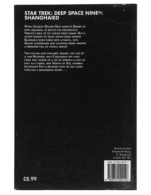 Star Trek Deep Space Nine : Shanghaied - Vornholt, John - Sarjakuvat - 10105446182 - 1