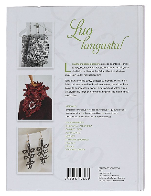 Lankatekniikoiden käsikirja - Sivonen, Hannu - Tietokirjat ja oppaat - 10105446197 - 1