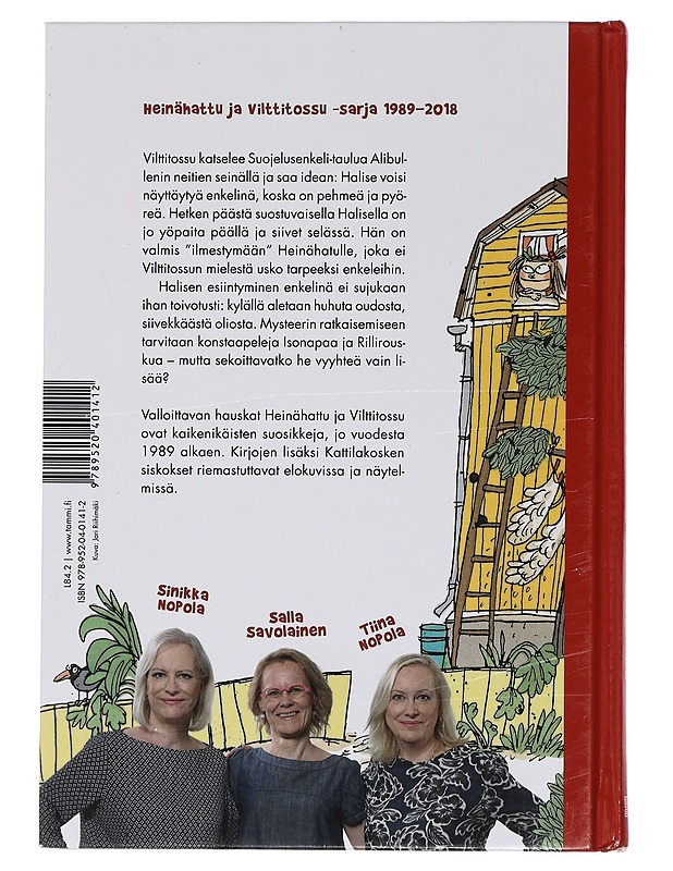 Heinähattu, Vilttitossu ja hupsu enkeli - Nopola, Sinikka - Lastenkirjat - 10105446206 - 1